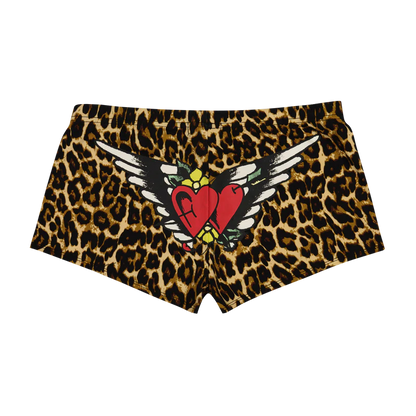 ED HARDY Leopard Booty Shorts