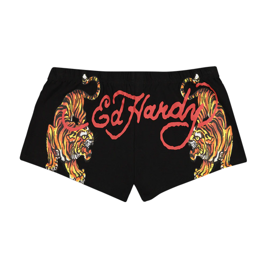 ED HARDY Tigers Booty Shorts