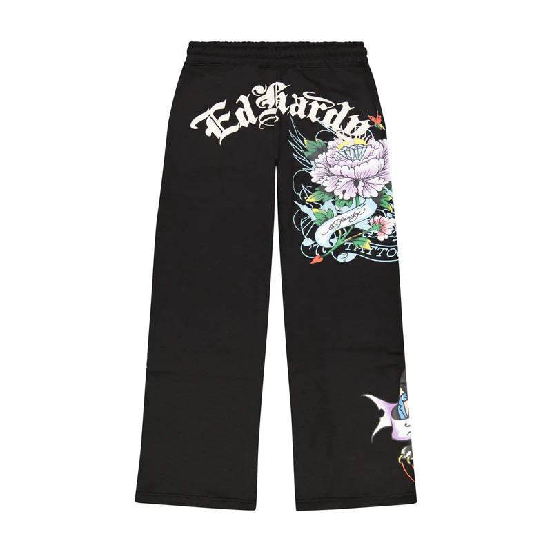 ED HARDY Ice Flower Sweatpants