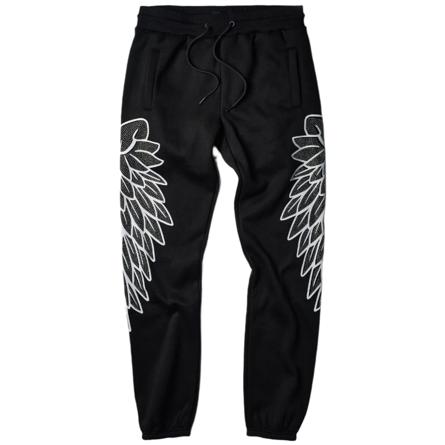 REASON Fly Higher Rhinestone Fleece Pants