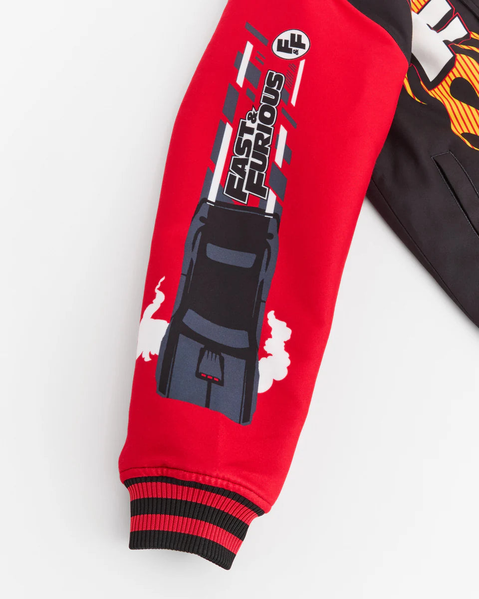 REASON x Fast & Furious Control the Drift Varsity Jacket