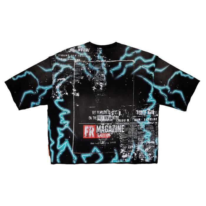 FIRST ROW Breaking News Human No Longer Cropped Tee