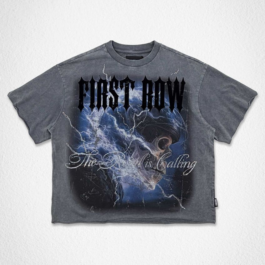 FIRST ROW VINTAGE CROP TEE