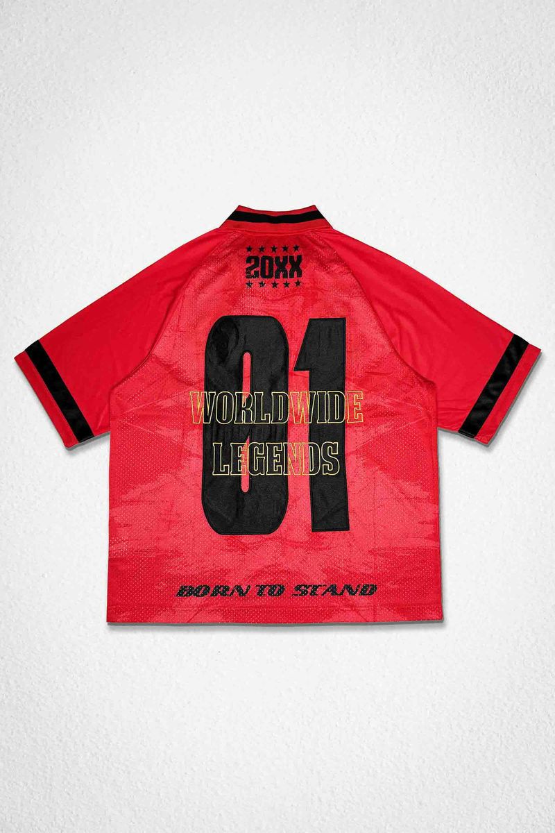 FIRST ROW LEGACY FORCE SHORT SLV SPORTS JERSEY