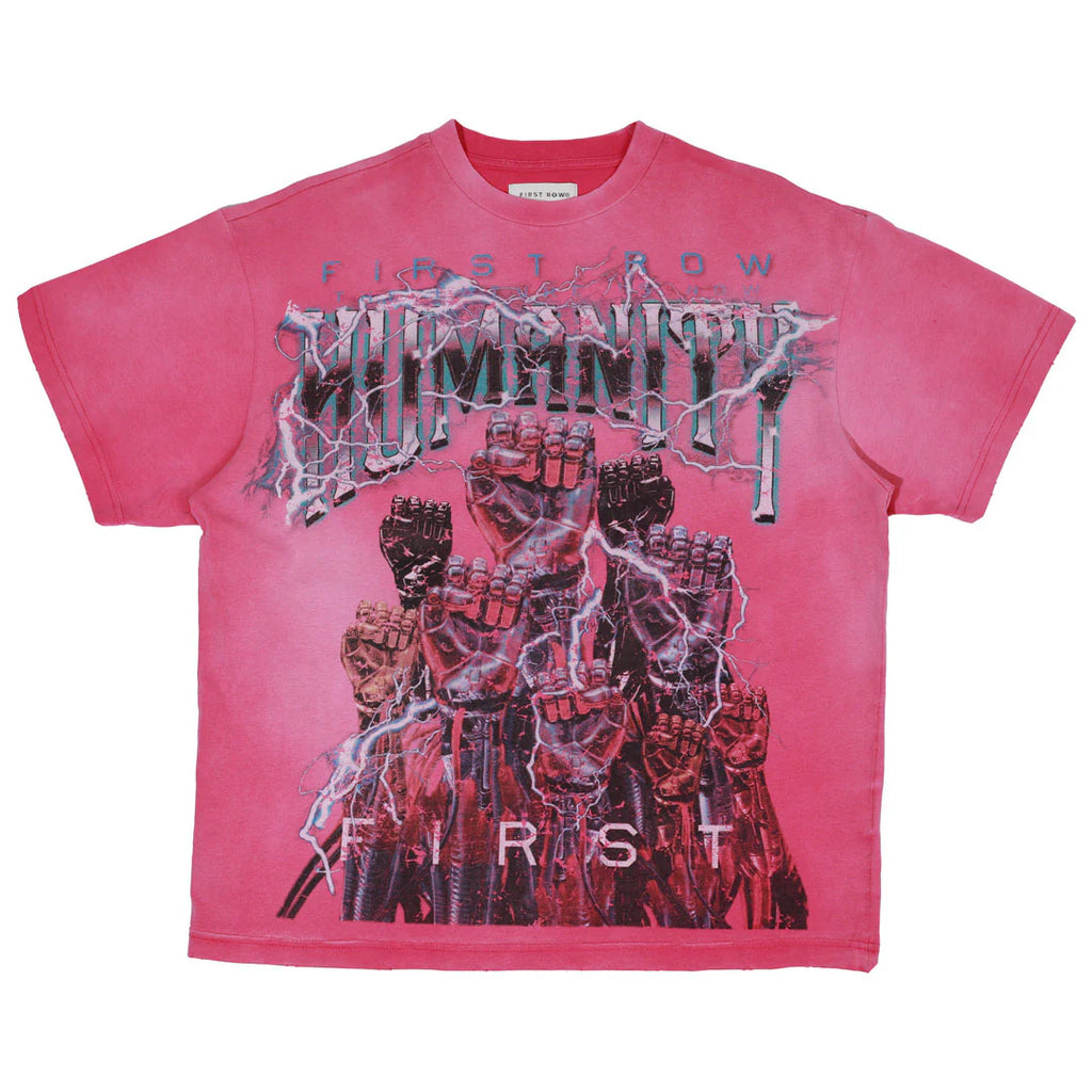 FIRST ROW Washed Humanity First Be Together Tee
