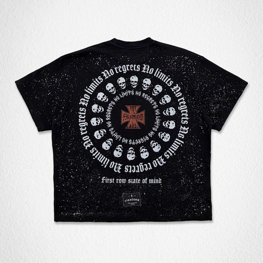 FIRST ROW OVERSIZED TEE
