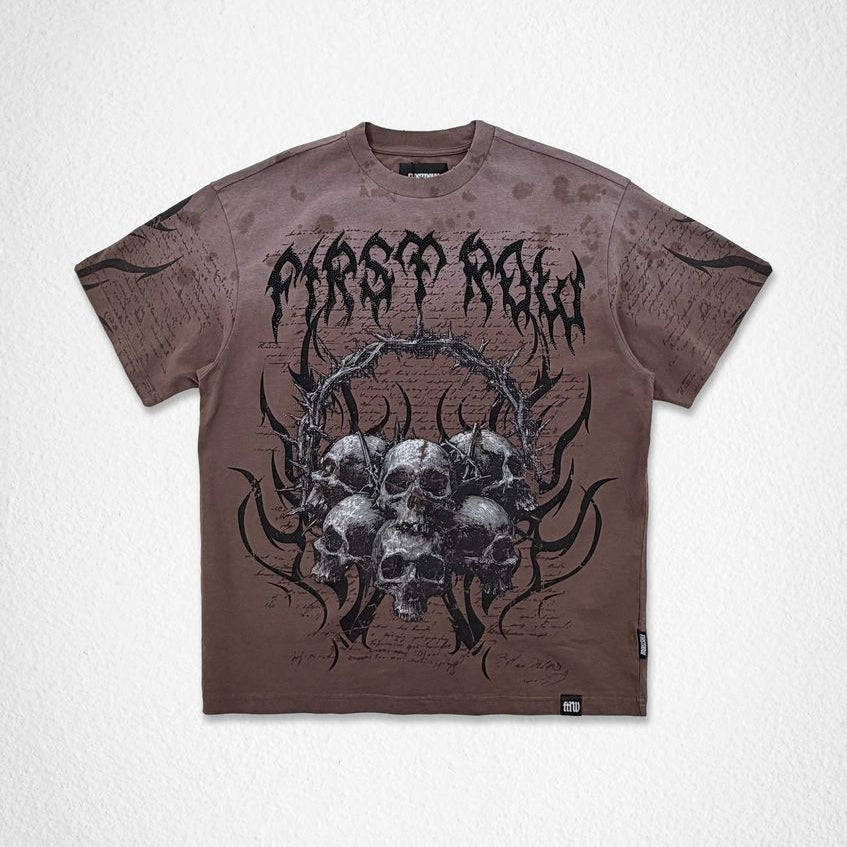 FIRST ROW OVERSIZED TEE