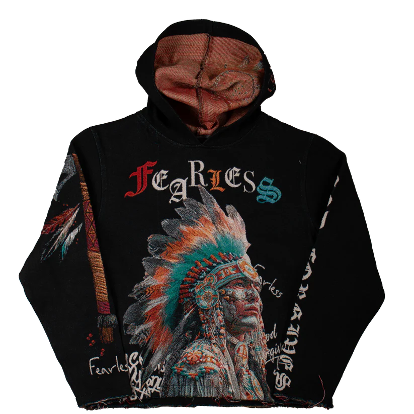 MAJESTIC Fearless Pride Graphic Hoodie