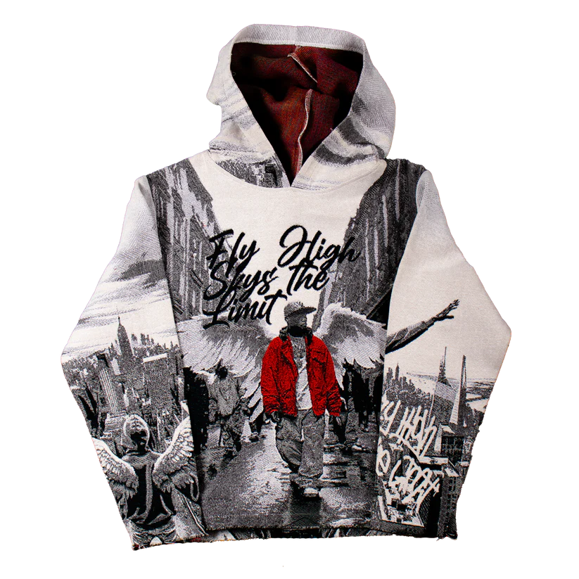 MAJESTIC Fly High Tapestry Graphic Hoodie