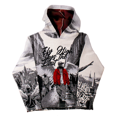 MAJESTIC Fly High Tapestry Graphic Hoodie