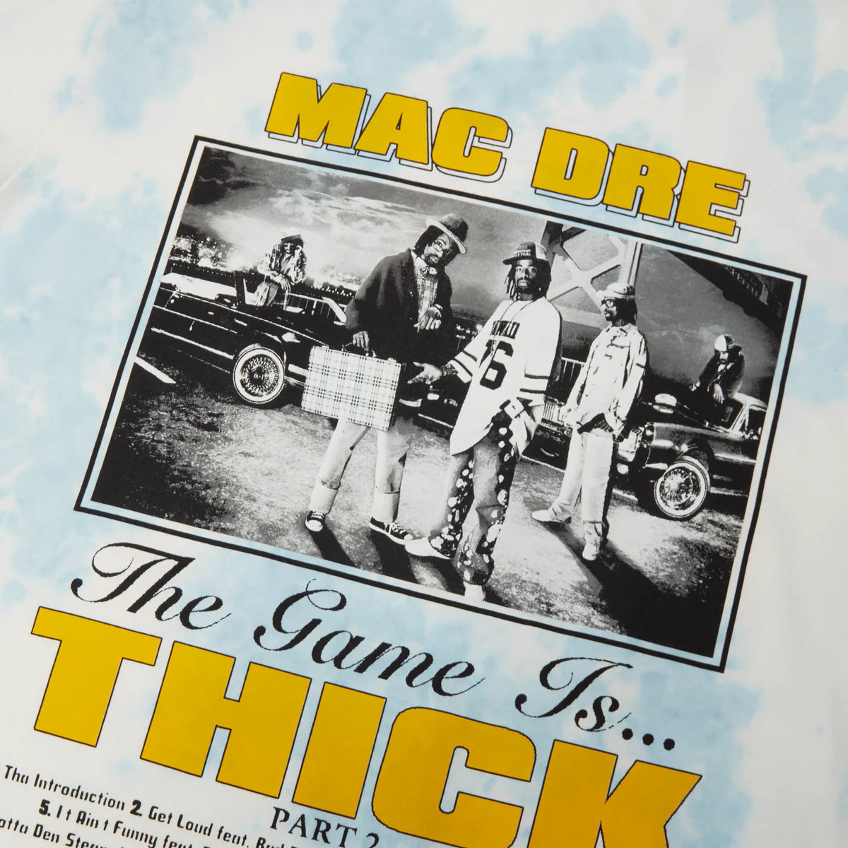 HUF x MAC DRE Game Is Thick T-Shirt
