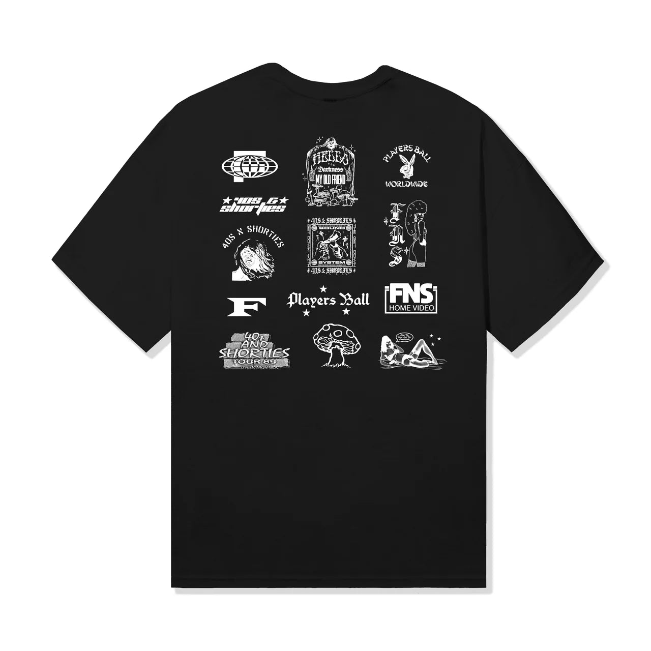 40s & Shorties Grid Tee