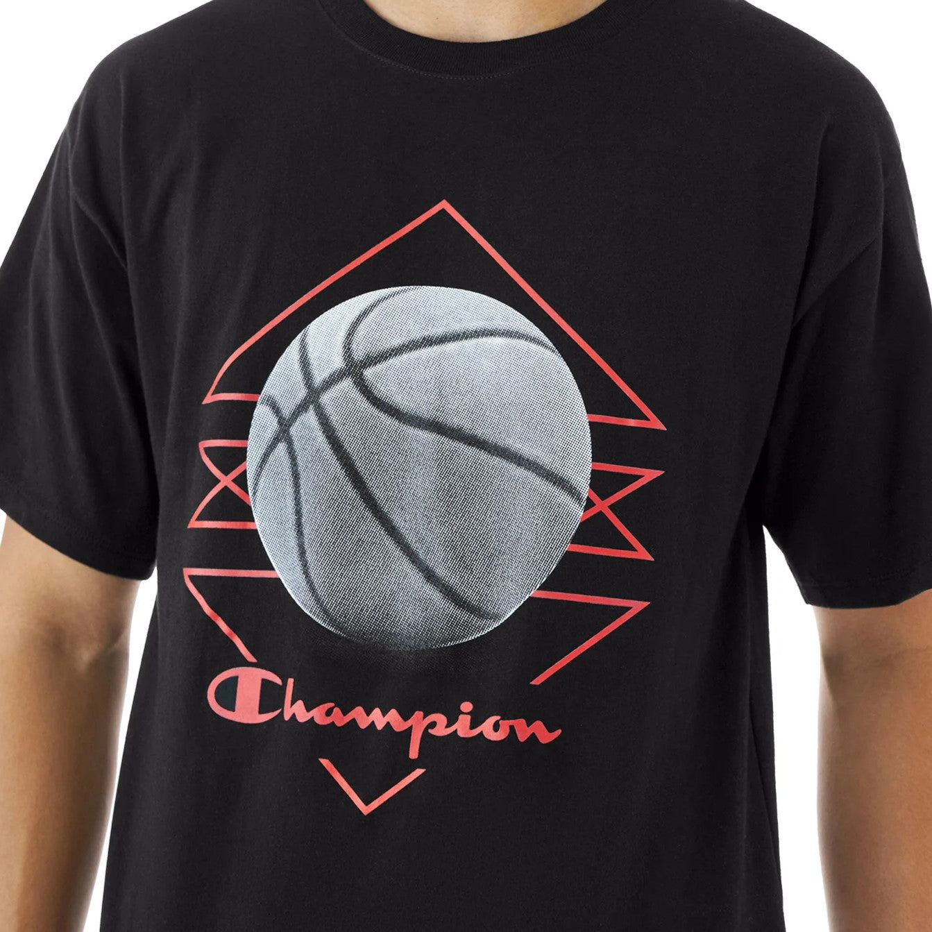 Champion Classic Basketball Logo Graphic T Shirt