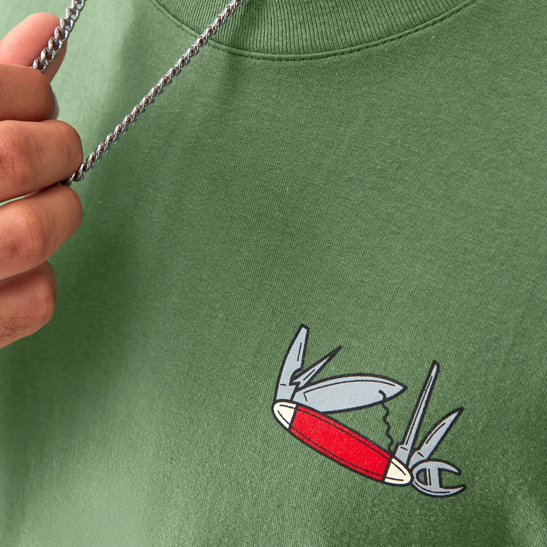 CHAMPION Provisions Classic Graphic T-Shirt - Sage