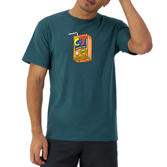 CHAMPION Creative Juice Classic Graphic T-Shirt - Teal