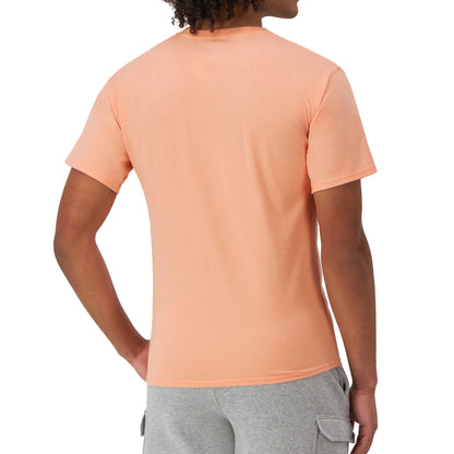 CHAMPION Script Logo Classic T-shirt - Peach