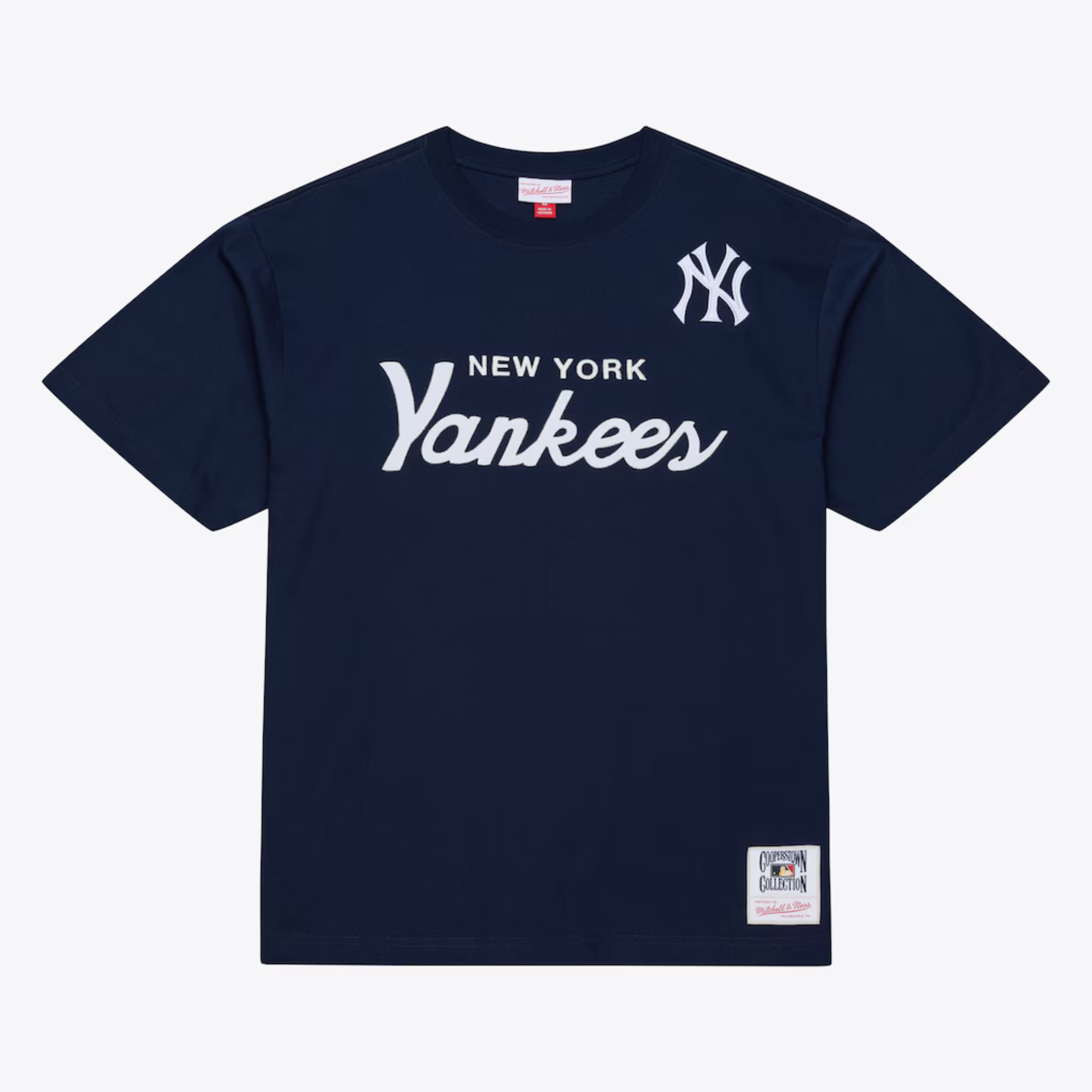 Mitchell & Ness MLB New York Yankees Navy Head Coach T-Shirt