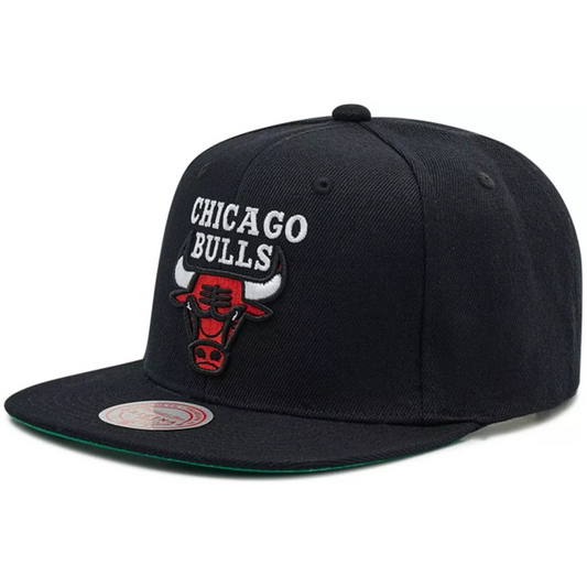 MITCHELL & NESS Chicago Bulls Top Spot Classic Snapback Hat