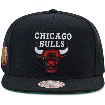 MITCHELL & NESS Chicago Bulls Top Spot Classic Snapback Hat