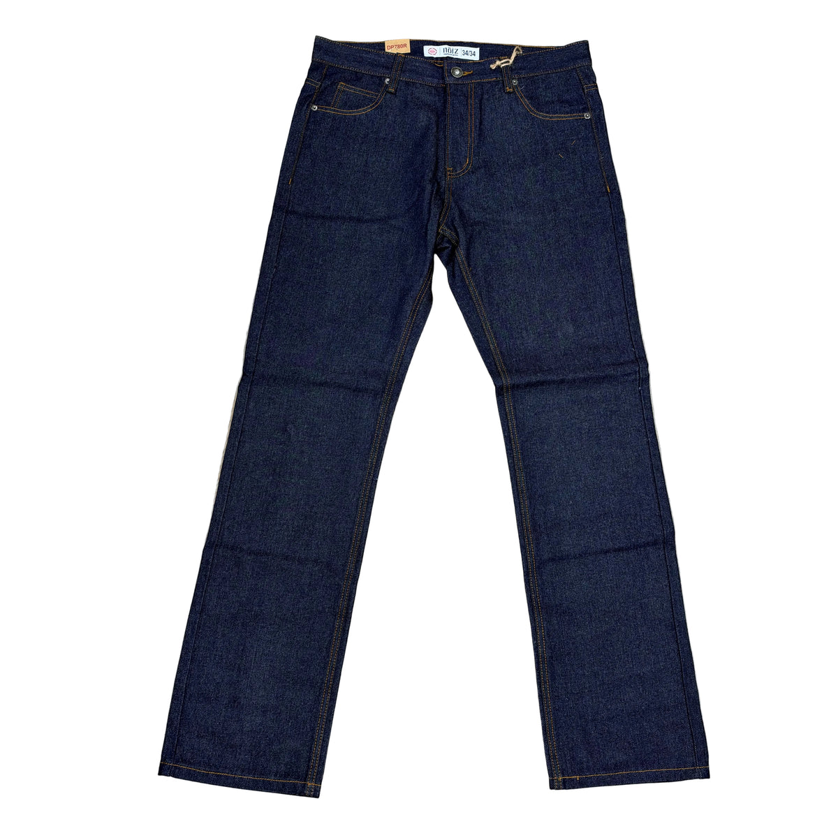 NOIZE Straight Fit Raw Denim Jean's