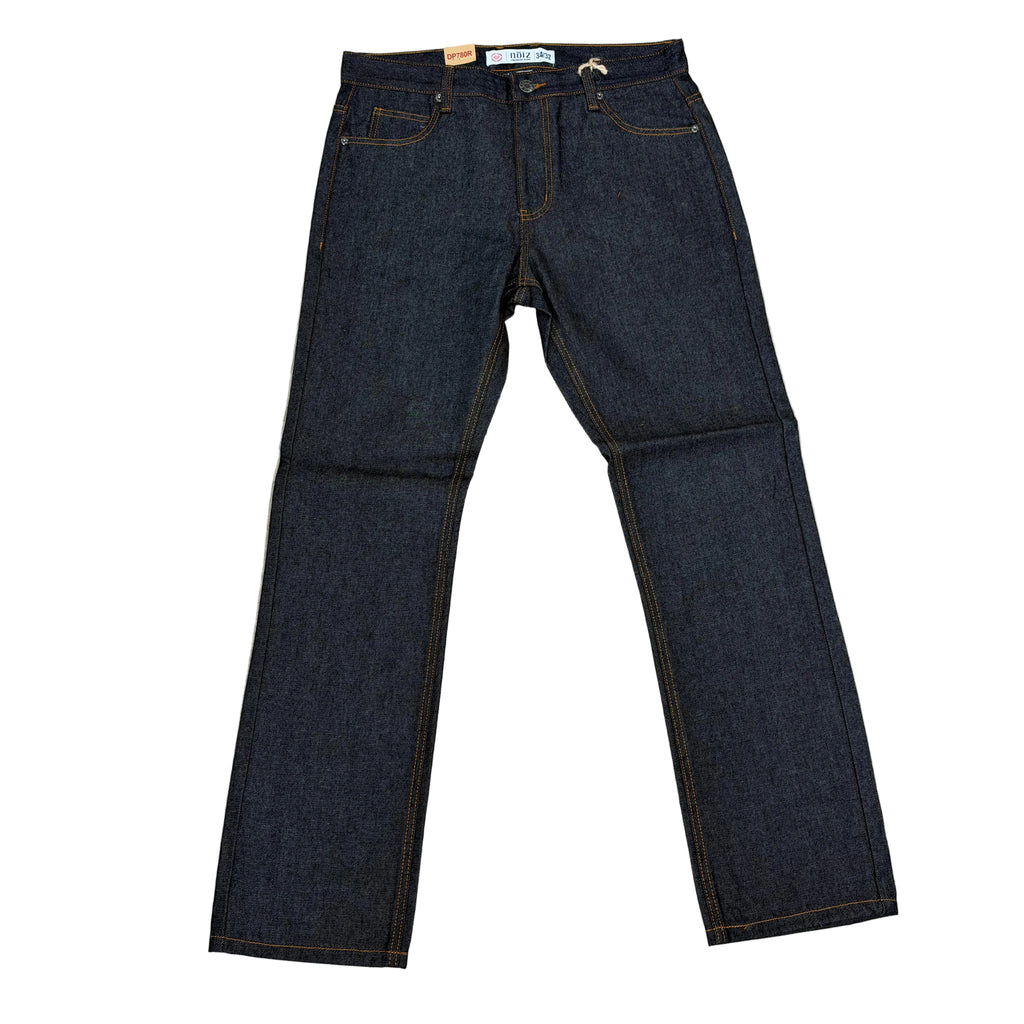 NOIZE Straight Fit Raw Denim Jean's