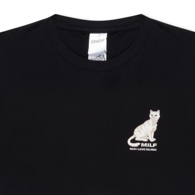 RIPNDIP Man I Love Felines Graphic T-Shirt