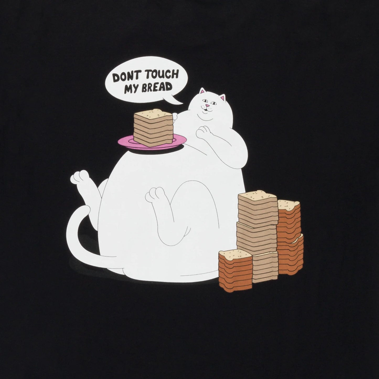 RIPNDIP Yay Bread Graphic T-Shirt