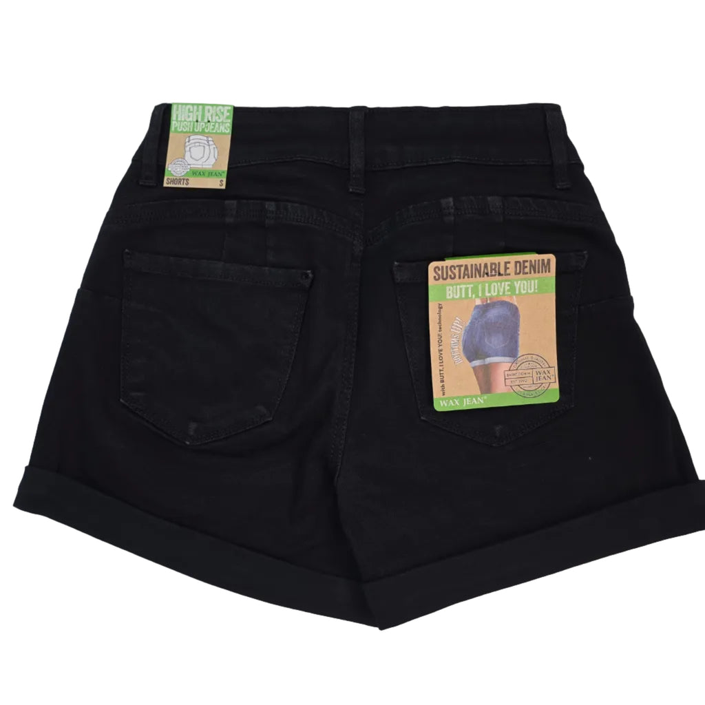 WAX JEAN Women's Push Up Denim Shorts