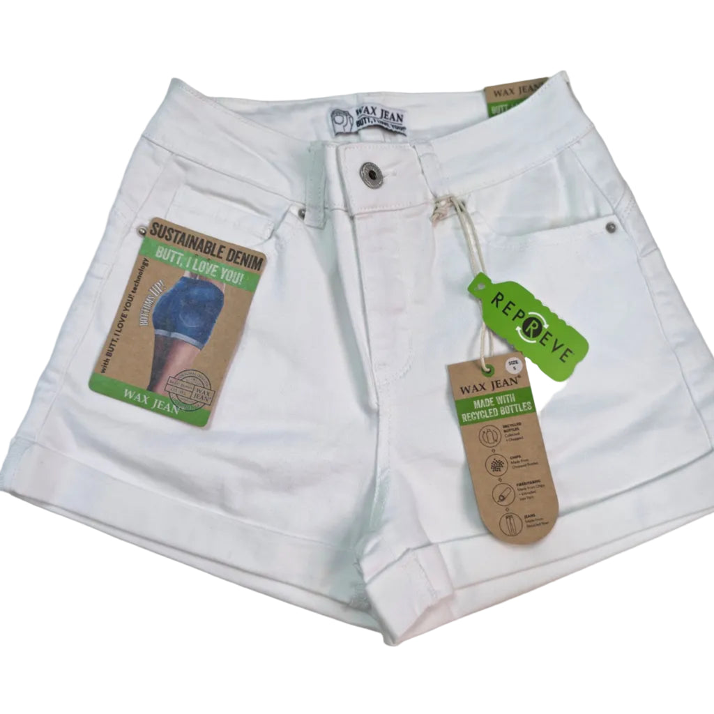 WAX JEAN Women's Push Up Denim Shorts