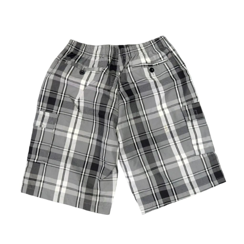 REAL STREET Plaid Shorts