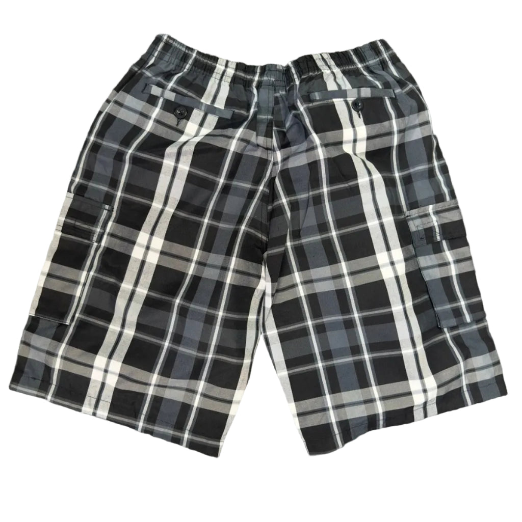 REAL STREET Plaid Shorts