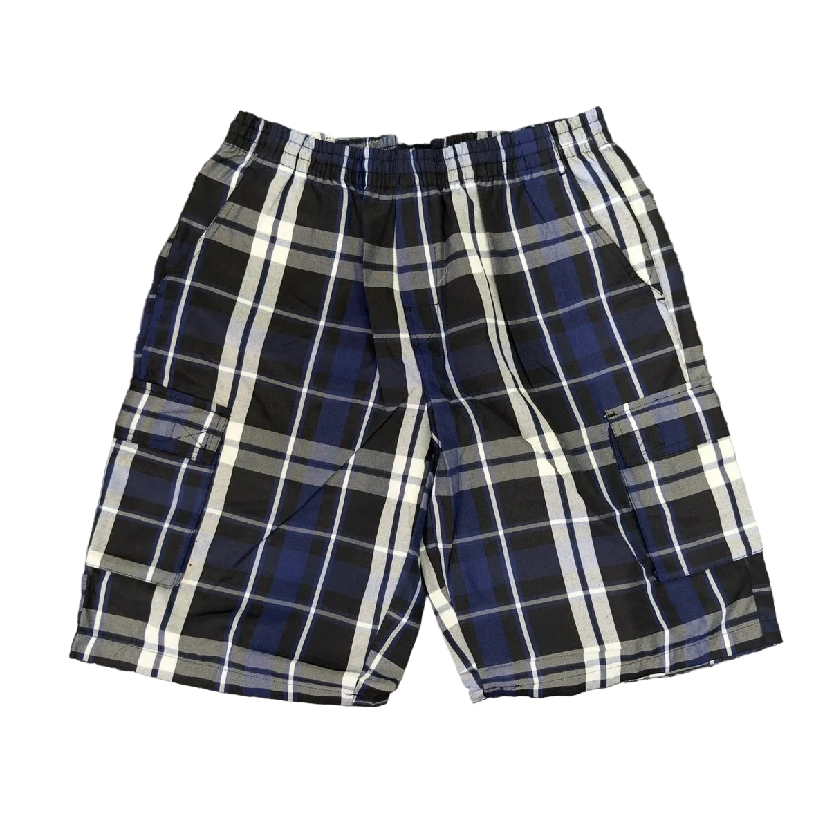 REAL STREET Plaid Shorts