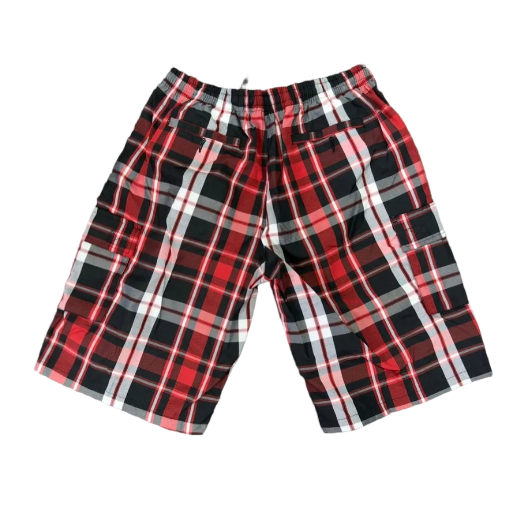 REAL STREET Plaid Shorts