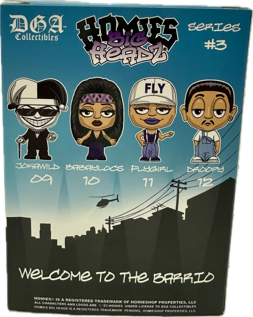 DGA HOMIES™ - Flygirl BIG HEADZ Figure - Series #3