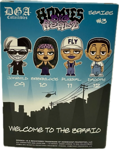 DGA HOMIES™ - Flygirl BIG HEADZ Figure - Series #3