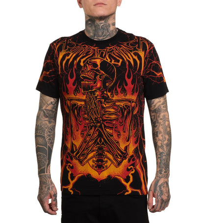 AFFLICTION Infernal Nightmare Graphic Tee