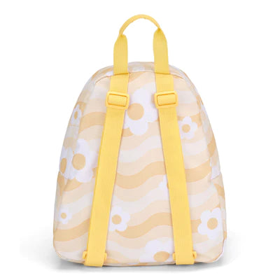 JanSport Half Pint Mini Backpack - Flower Power Yellow