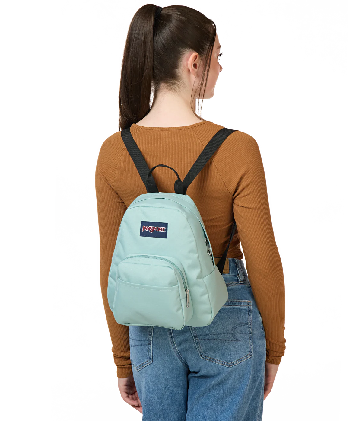 JanSport Half Pint Mini Backpack - Faded Sage JanSport Half Pint Mini Backpack - Faded Sage