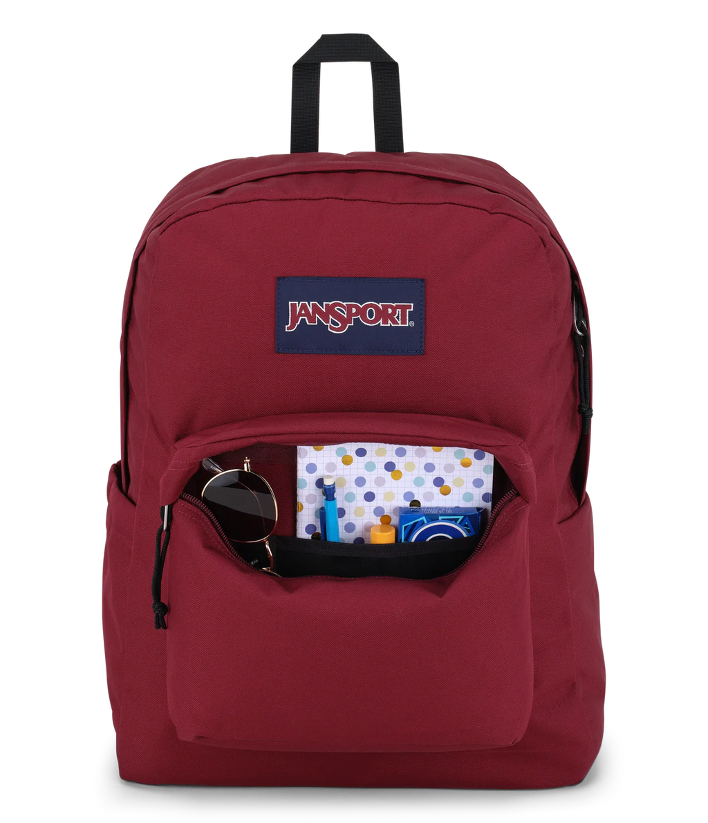 JanSport SuperBreak Plus Backpack - Burgundy K MOMO JanSport SuperBreak Plus Backpack - Burgundy K MOMO