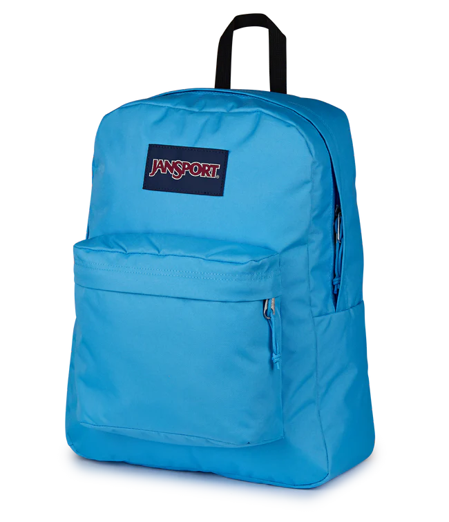 jansport superbreak light blue backpack SuperBreak Plus Soft Essentials Set Featuring a padded laptop sleeve JanSport Superbreak Plus - Tiny