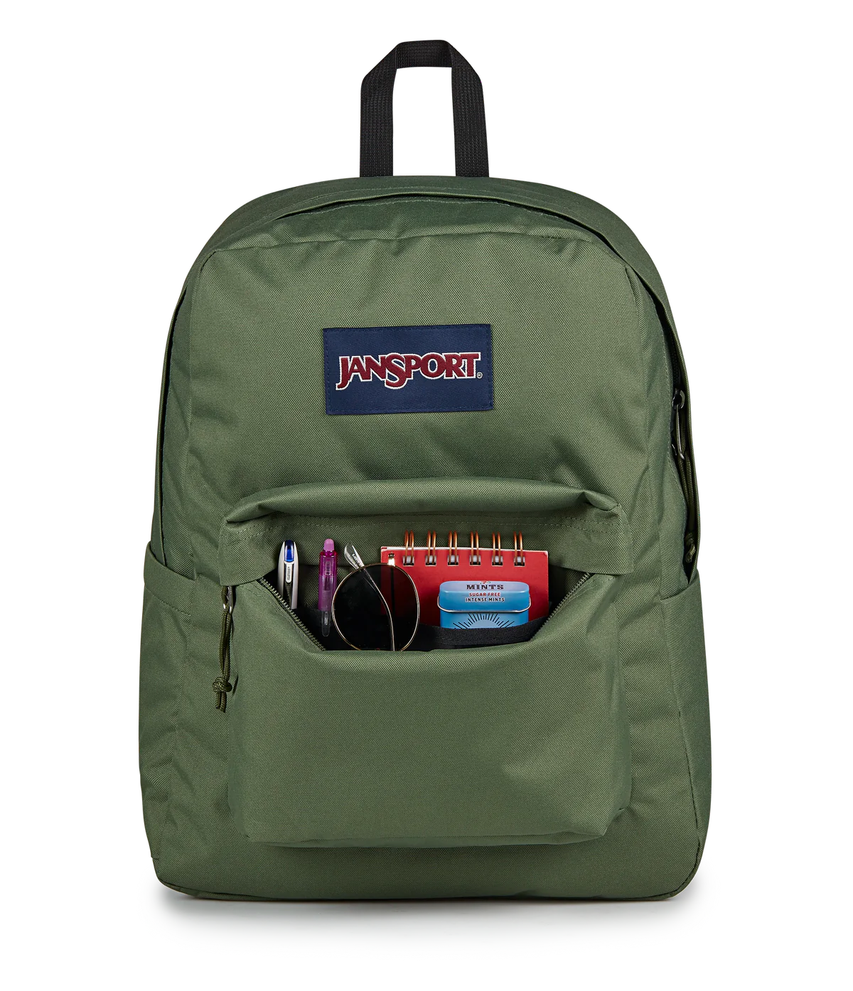 JanSport Superbreak Plus Backpack Cargo Green 26 l