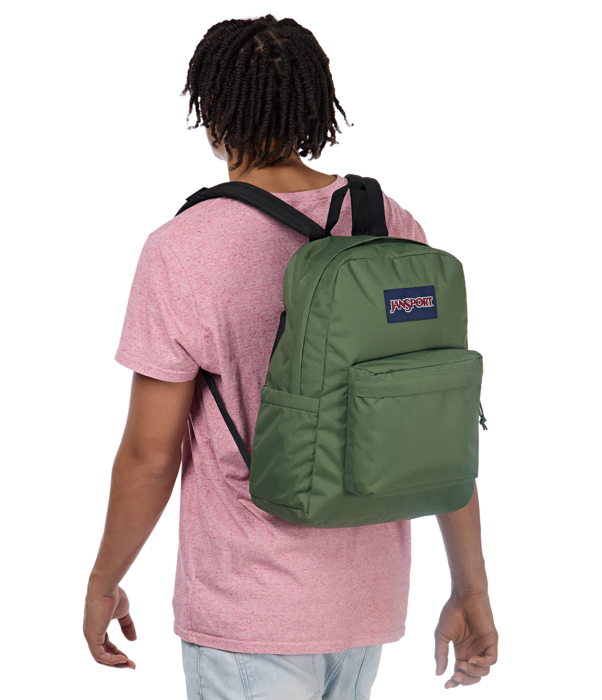 JanSport Superbreak Plus Backpack Cargo Green 26 l