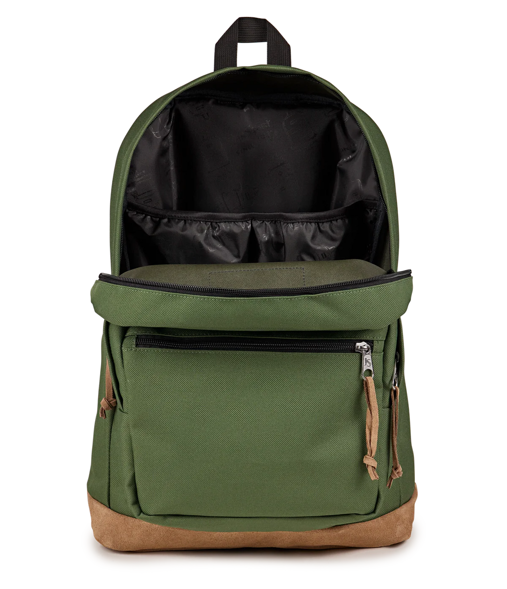jansport backpack green clips JanSport Right Pack Backpack