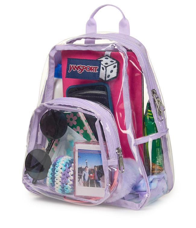 JANSPORT Clear Mini Pack - Pastel Lilac
