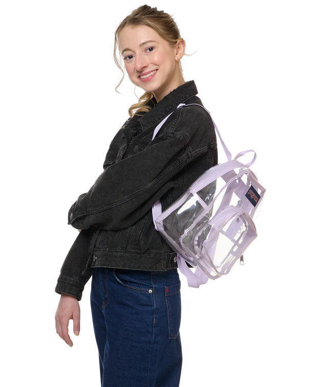 JANSPORT Clear Mini Pack - Pastel Lilac