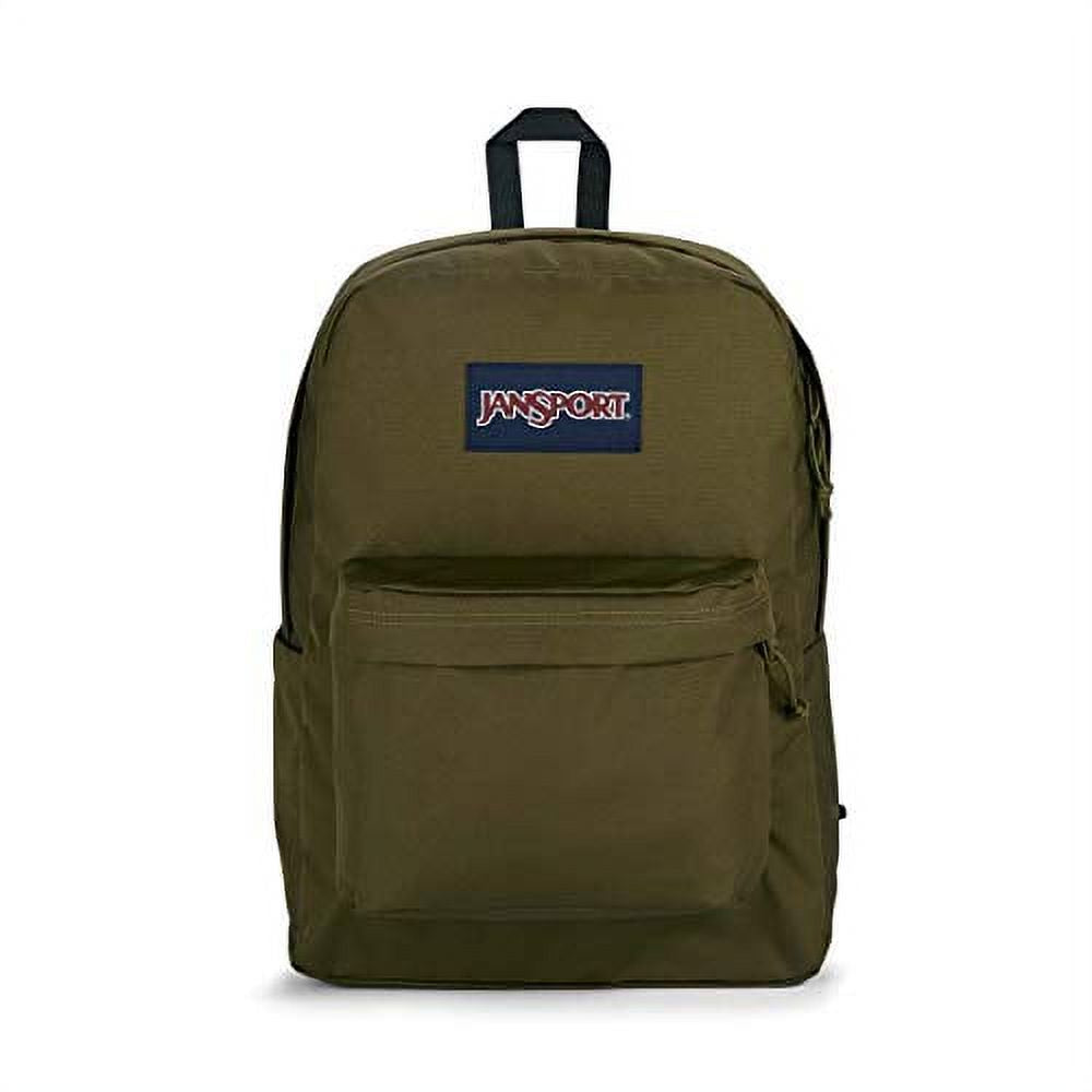 JANSPORTS SUPERBREAK PLUS BACKPACK - ARMY GREEN