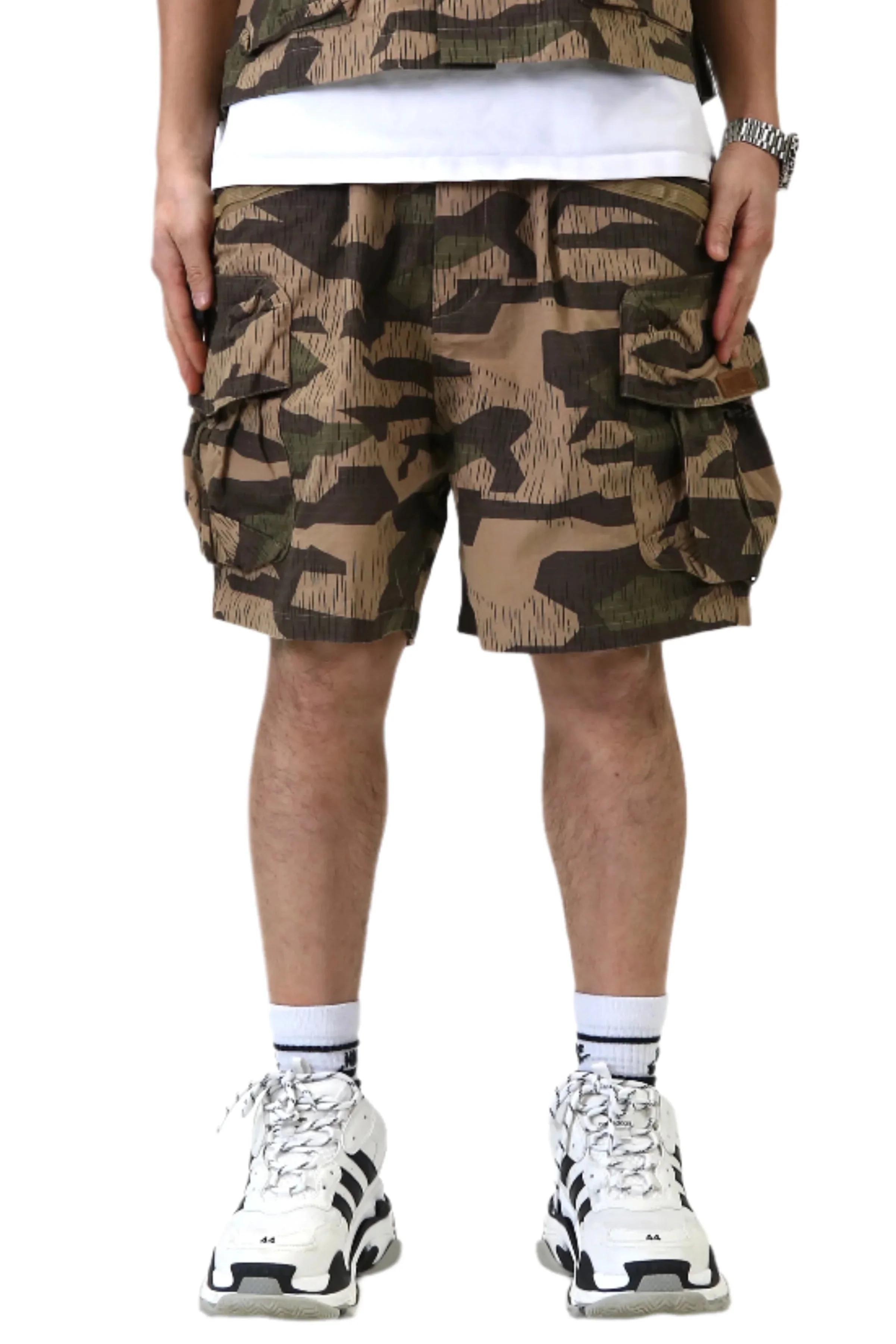 KLEEP Fine Ripstop Twill Wide Shorts