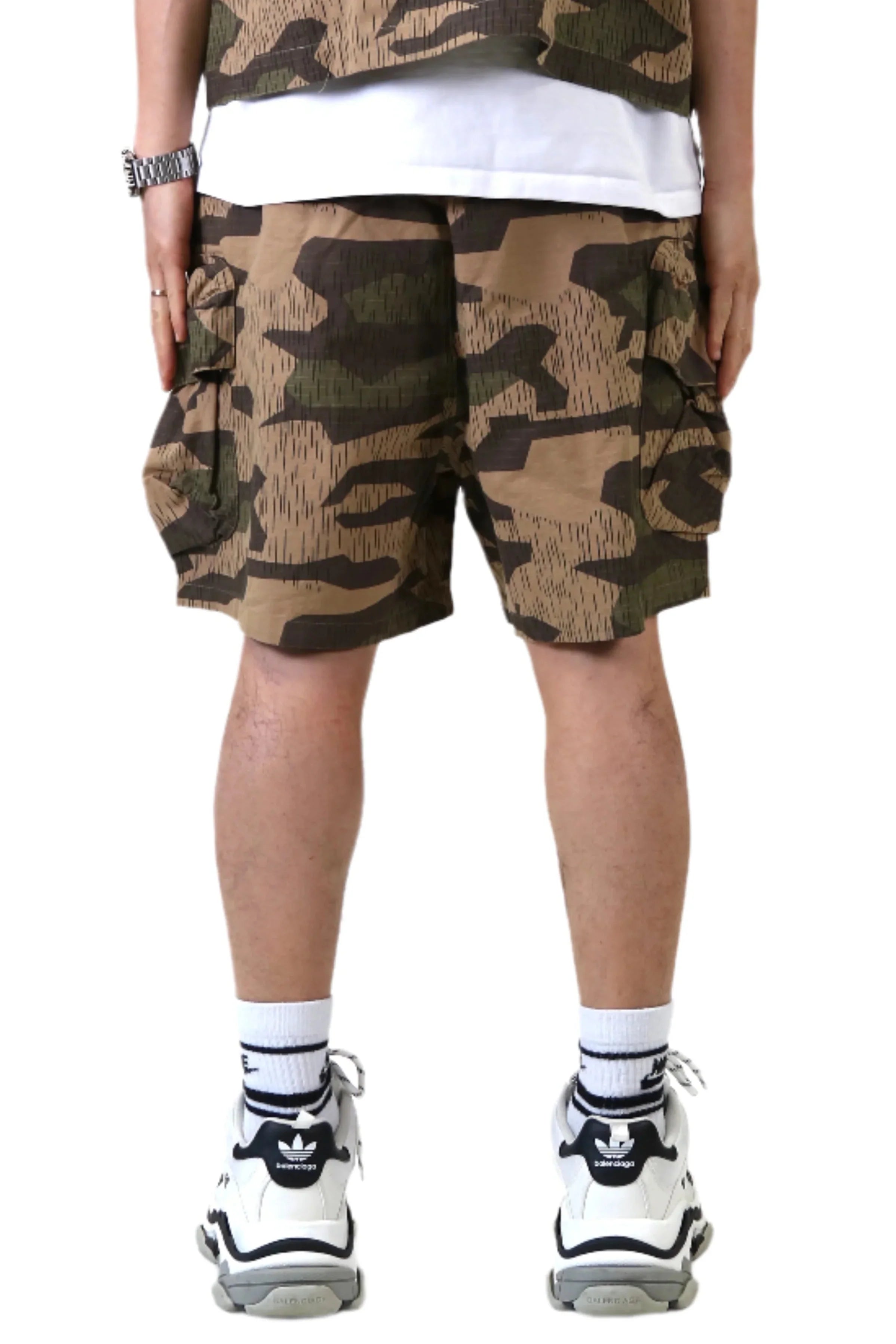 KLEEP Fine Ripstop Twill Wide Shorts