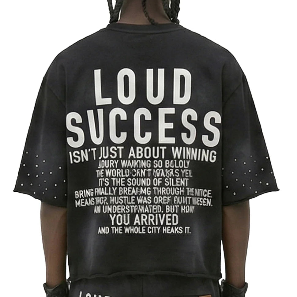 KLEEP S/N Jersey 3/4 Sleeve Crop top Tee