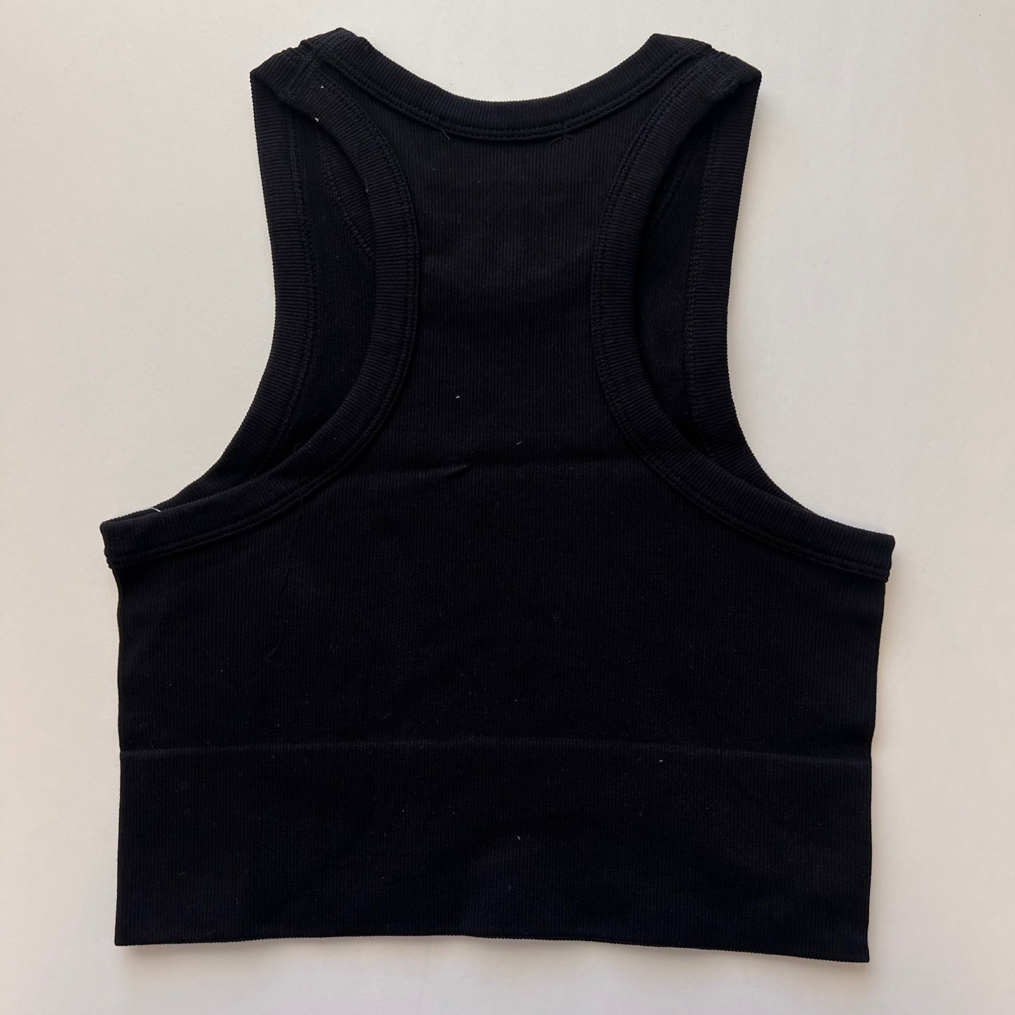 LOVEPOEM Women's Seamless Tibbed Wide Band Crop Top – K MOMO